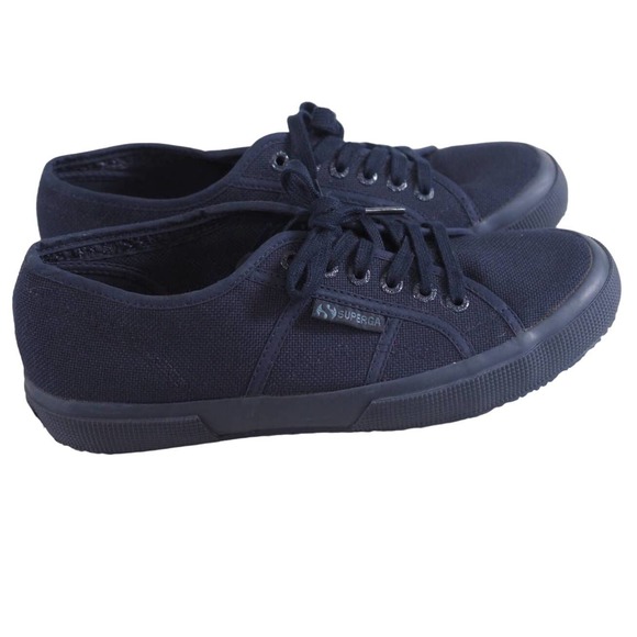 Navy Blue Superga Cotu Classics Low Top Sneakers Unisex 39 Women's 8 Mens‎ 6.5 - Picture 5 of 6
